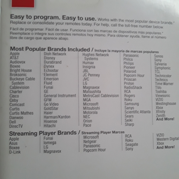 RCA universal Remote control tv - Picture 5 of 6